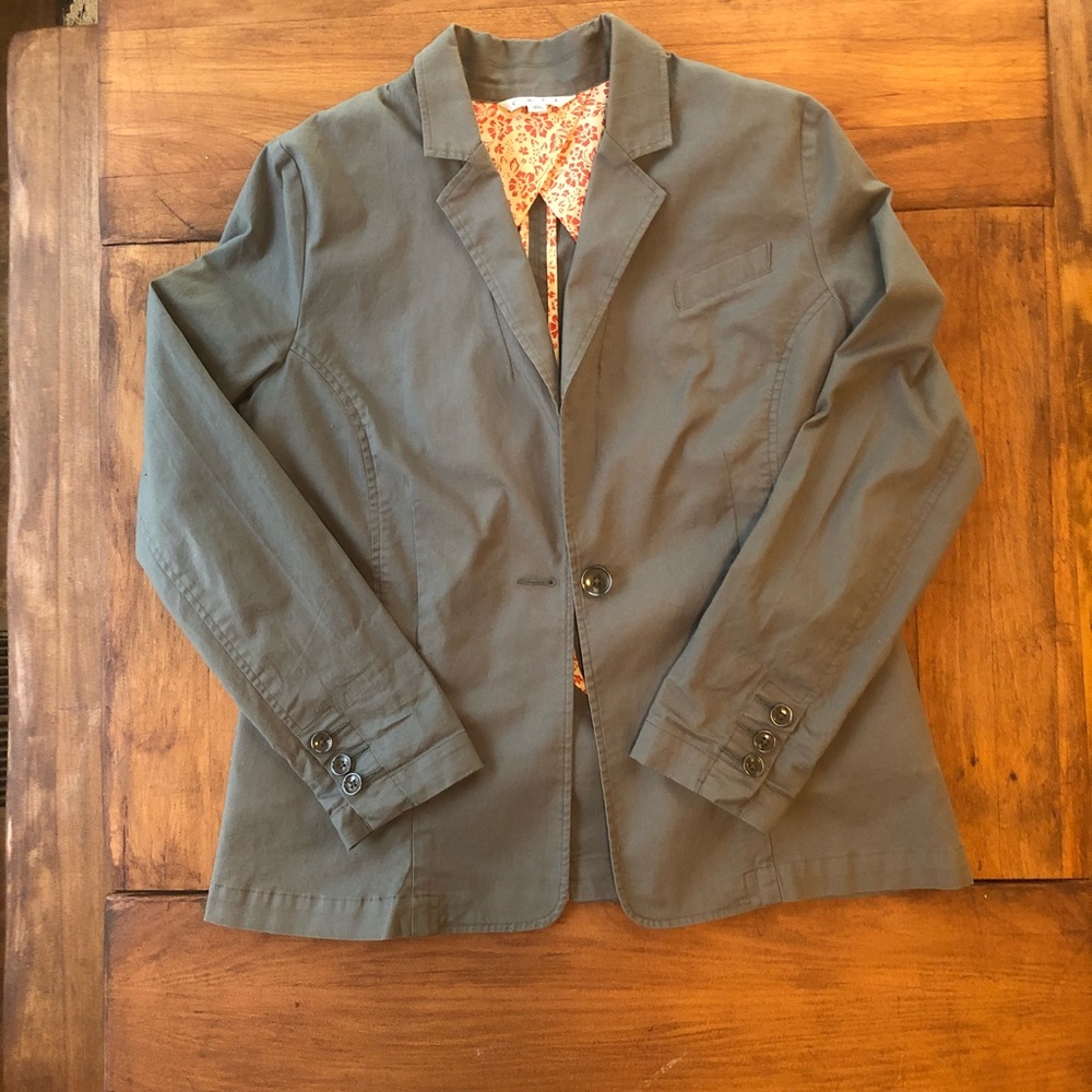 Cabi Army Green Blazer